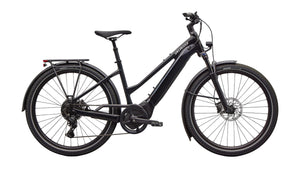 Specialized Turbo Vado 4.0 Step-Through Electric Bike 2026 Gloss Cast Black/Satin Silver Reflective