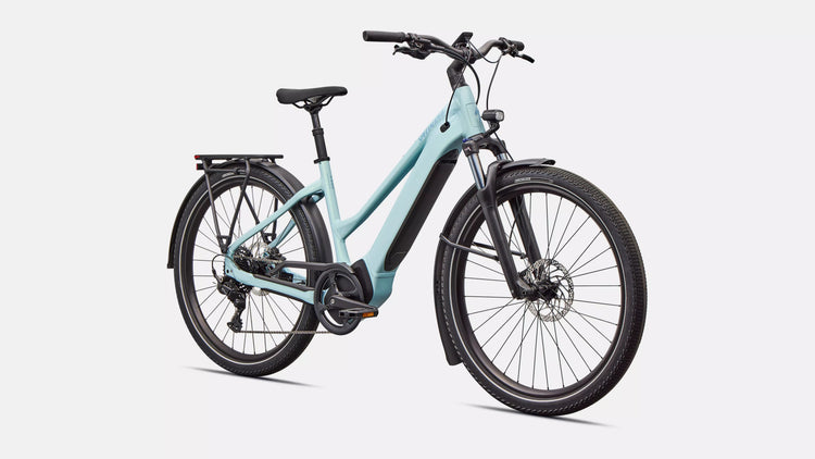 Specialized Turbo Vado 4.0 Step-Through Electric Bike 2026 Gloss Seafoam/25% Lapis Pearl/Glacial Metallic