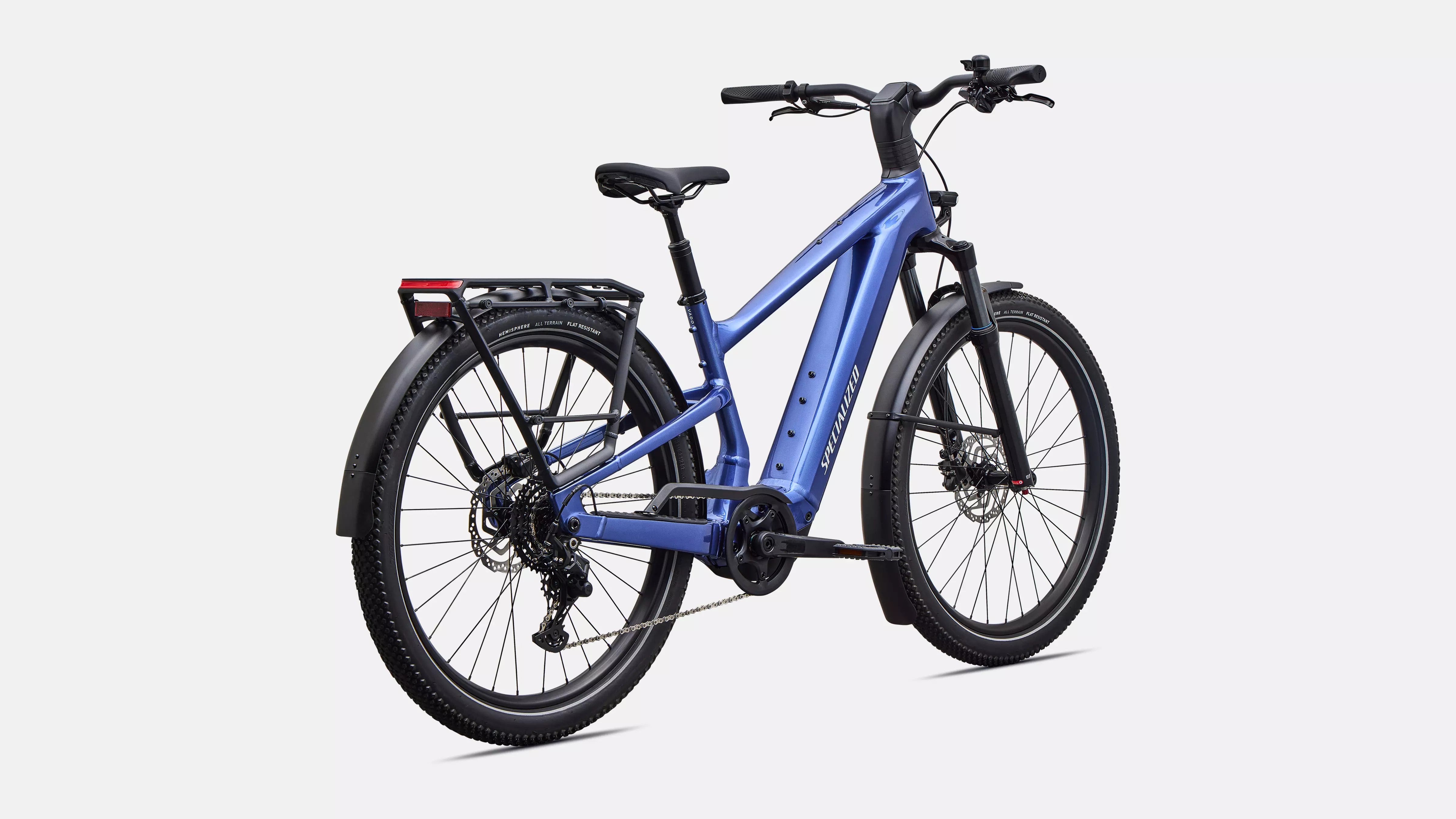 Specialized Turbo Vado EVO 3 4.0 Step-Over Electric Bike 2026 Pacific Blue Metallic/Dune White/Brushed Chrome