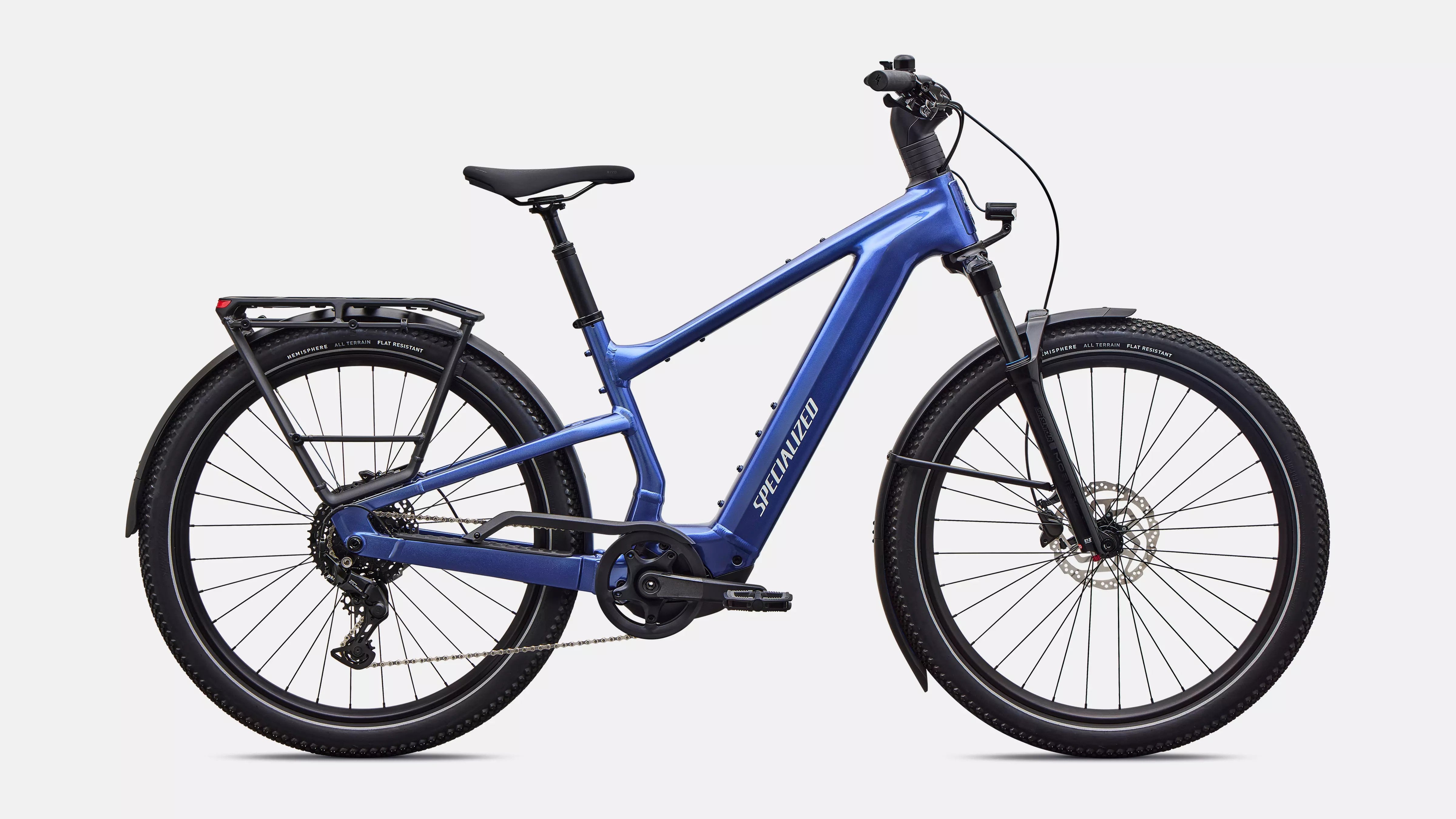 Specialized Turbo Vado EVO 3 4.0 Step-Over Electric Bike 2026 Pacific Blue Metallic/Dune White/Brushed Chrome