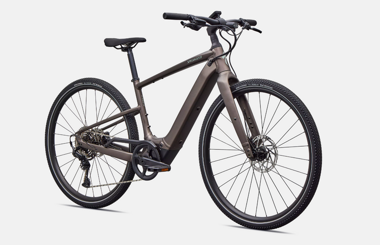 Specialized Turbo Vado SL 2 4.0 Step-Over Electric Bike 2027 Satin Gun Metal Agave Grey Frost Reflective