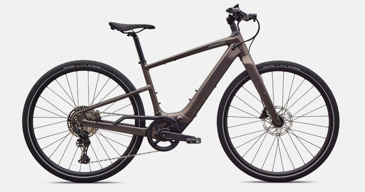 Specialized Turbo Vado SL 2 4.0 Step-Over Electric Bike 2027 Satin Gun Metal Agave Grey Frost Reflective