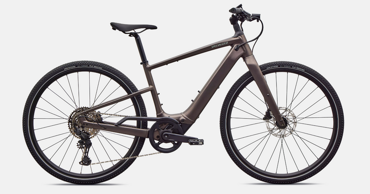 Specialized Turbo Vado SL 2 4.0 Step-Over Electric Bike 2027 Satin Gun Metal Agave Grey Frost Reflective