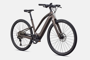 Specialized Turbo Vado SL 2 4.0 Step-Through Electric Bike 2027 Satin Gunmetal Agave Grey Frost Reflective