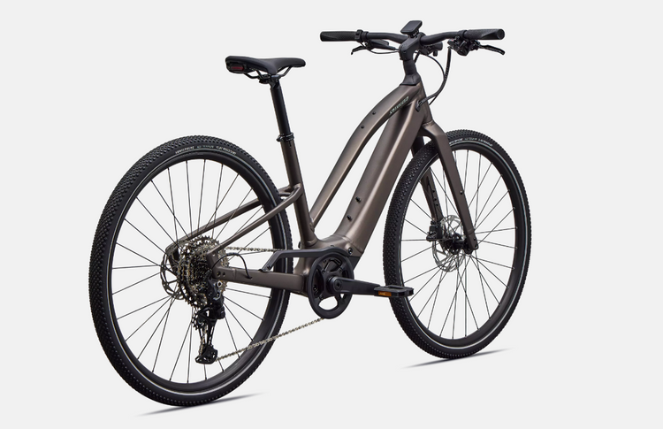 Specialized Turbo Vado SL 2 4.0 Step-Through Electric Bike 2027 Satin Gunmetal Agave Grey Frost Reflective