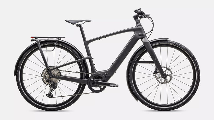 
Specialized Turbo Vado SL 2 6.0 EQ Carbon Electric Bike 2025 Satin Black Micro Speckle/Obsidian Frost 