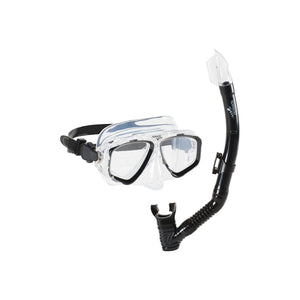 Speedo Adult Adventure Swim Mask/Snorkel Set Black