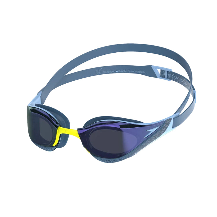 Speedo Fastskin Pure Focus Mirror Swim Goggle sugar blue
