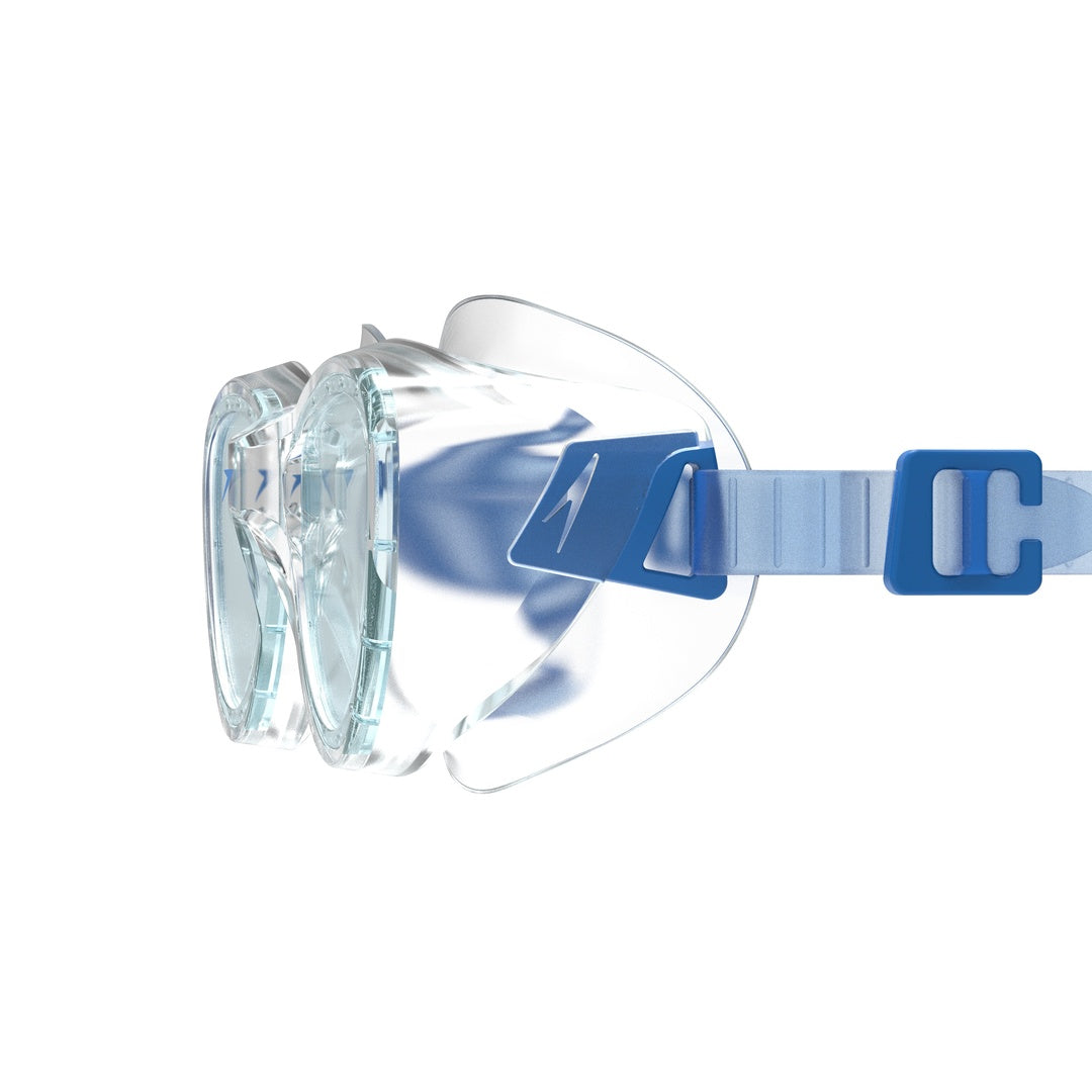 Speedo Futura Hydrospex Swim Goggle Clear Celeste Blue Lens