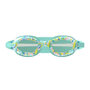 Speedo Junior Futura Hydrospex Printed Swim Goggle Fish Tank Mod Petal Grey Smoke Lens