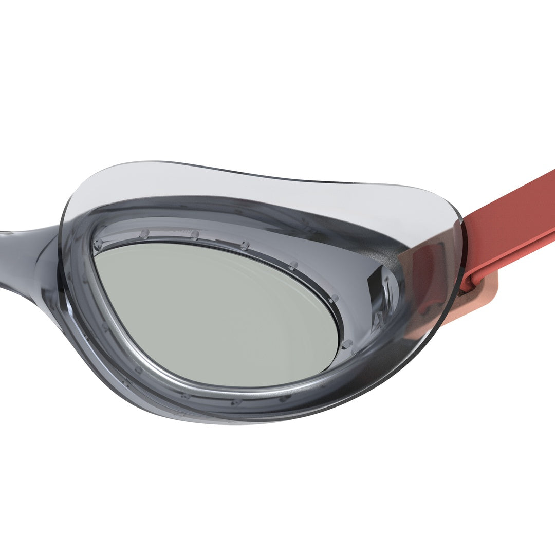 Speedo Junior Futura Hydrospex Swim Goggle Black steel/ smoke lens