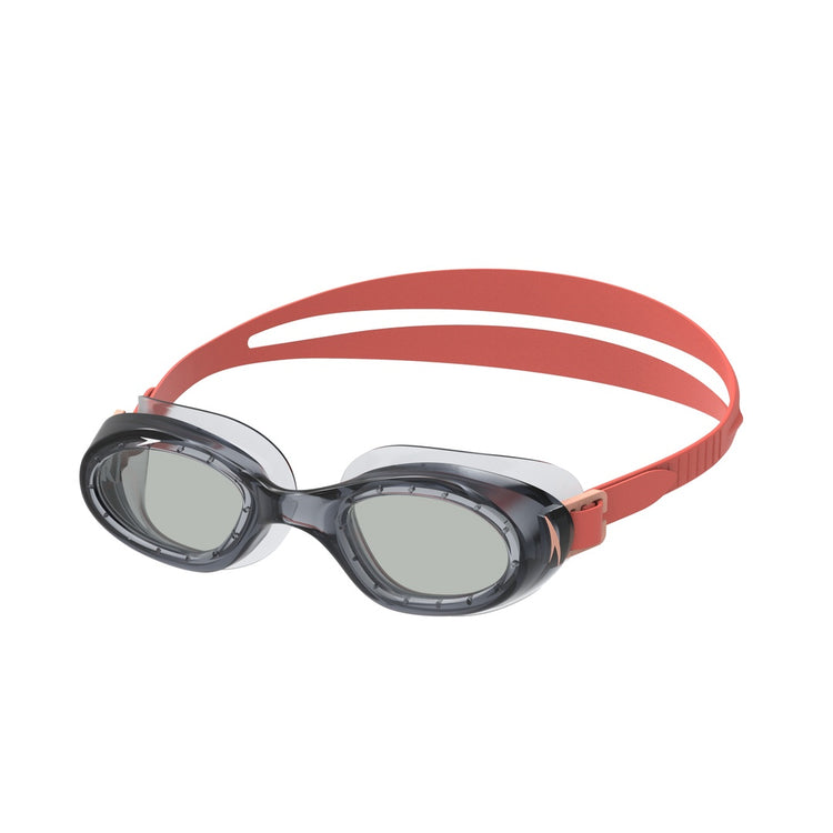 Speedo Junior Futura Hydrospex Swim Goggle Black steel/ smoke lens