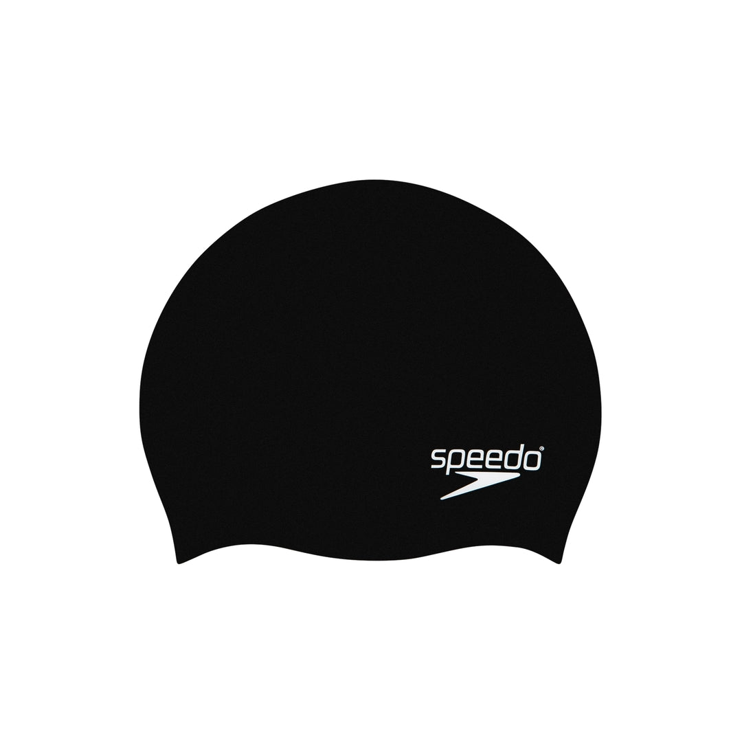 Speedo Junior Silicone Swim Cap black