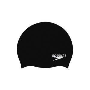 Speedo Junior Silicone Swim Cap black