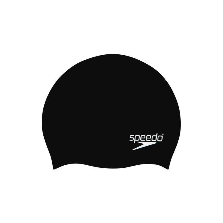 Speedo Junior Silicone Swim Cap black