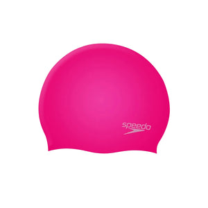 Speedo Junior Silicone Swim Cap cherry pink