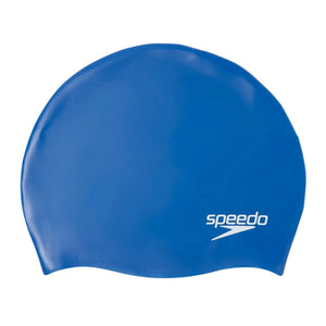 Speedo Junior Silicone Swim Cap royal blue