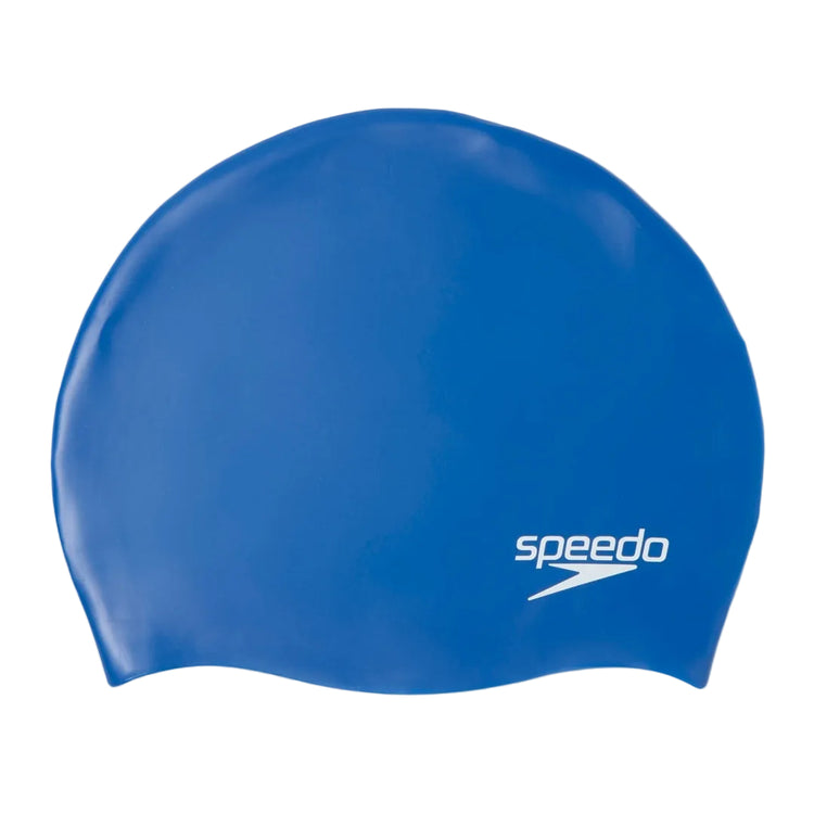 Speedo Junior Silicone Swim Cap royal blue