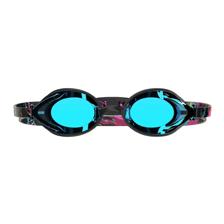 Speedo Junior Vanquisher 3.0 Mirror Limited Edition Swim Goggle black blue pink
