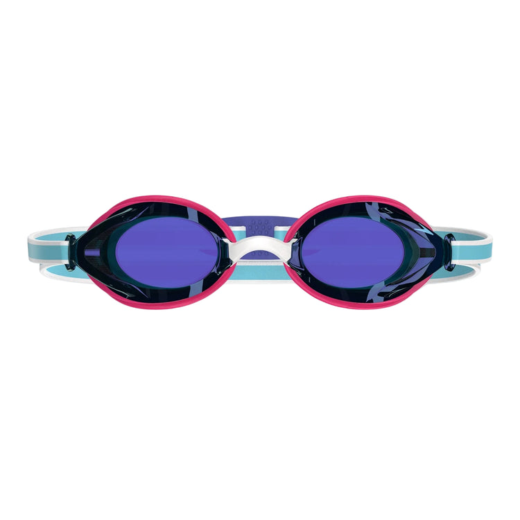 Speedo Junior Vanquisher 3.0 Mirror Swim Goggle Punchy Pink/ Cobalt