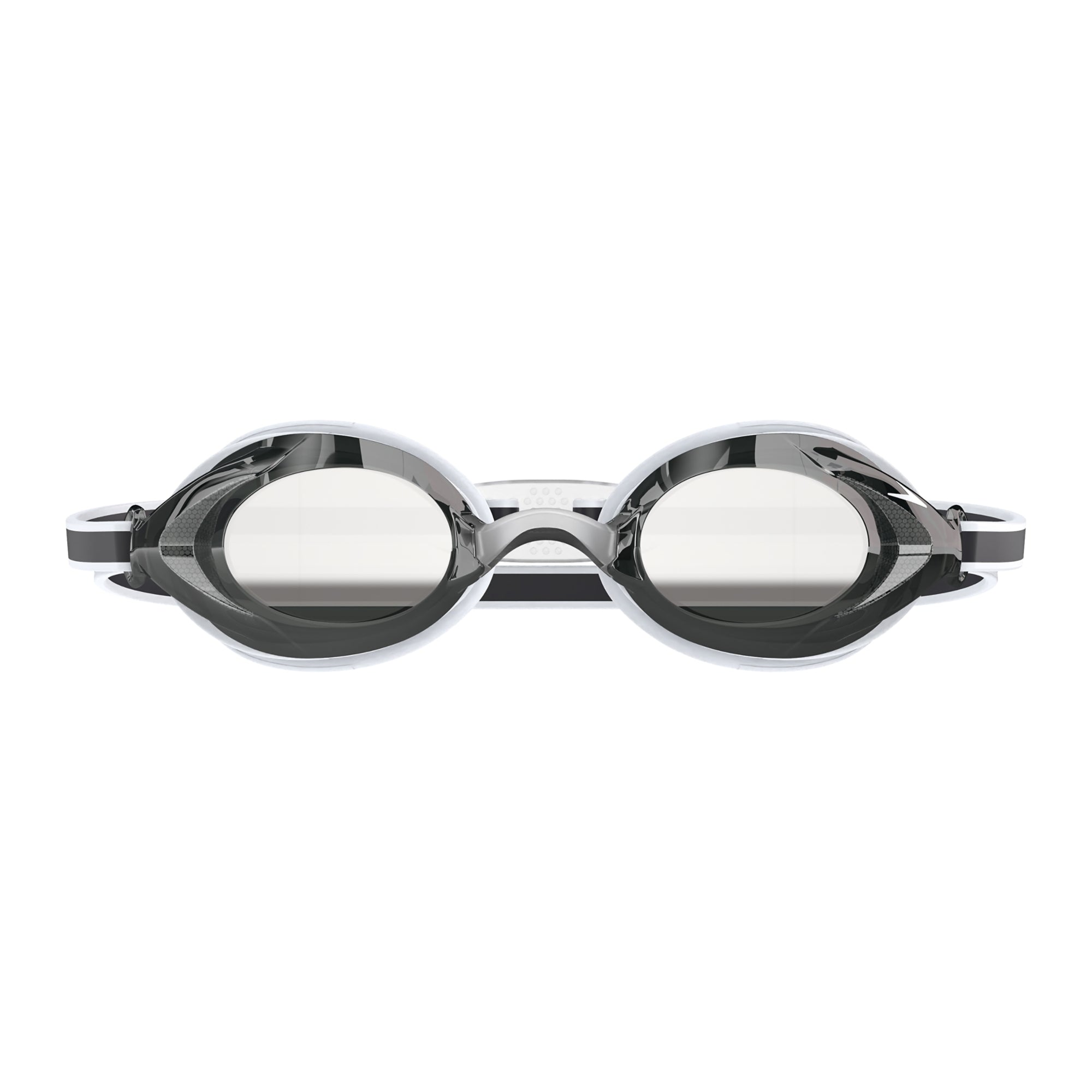 Speedo Junior Vanquisher 3.0 Mirror Swim Goggle Speedo White/Smoke Silver Mirror Lens