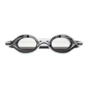 Speedo Junior Vanquisher 3.0 Mirror Swim Goggle Speedo White/Smoke Silver Mirror Lens
