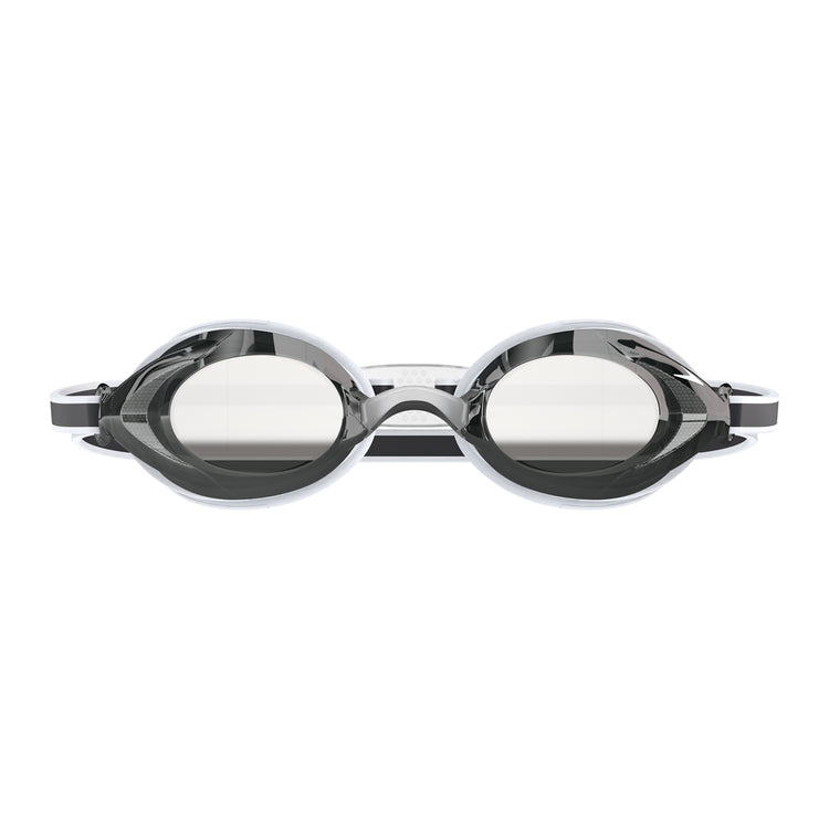 Speedo Junior Vanquisher 3.0 Mirror Swim Goggle Speedo White/Smoke Silver Mirror Lens