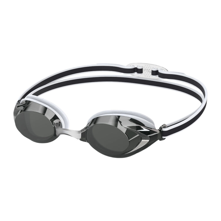 Speedo Junior Vanquisher 3.0 Mirror Swim Goggle Speedo White/Smoke Silver Mirror Lens