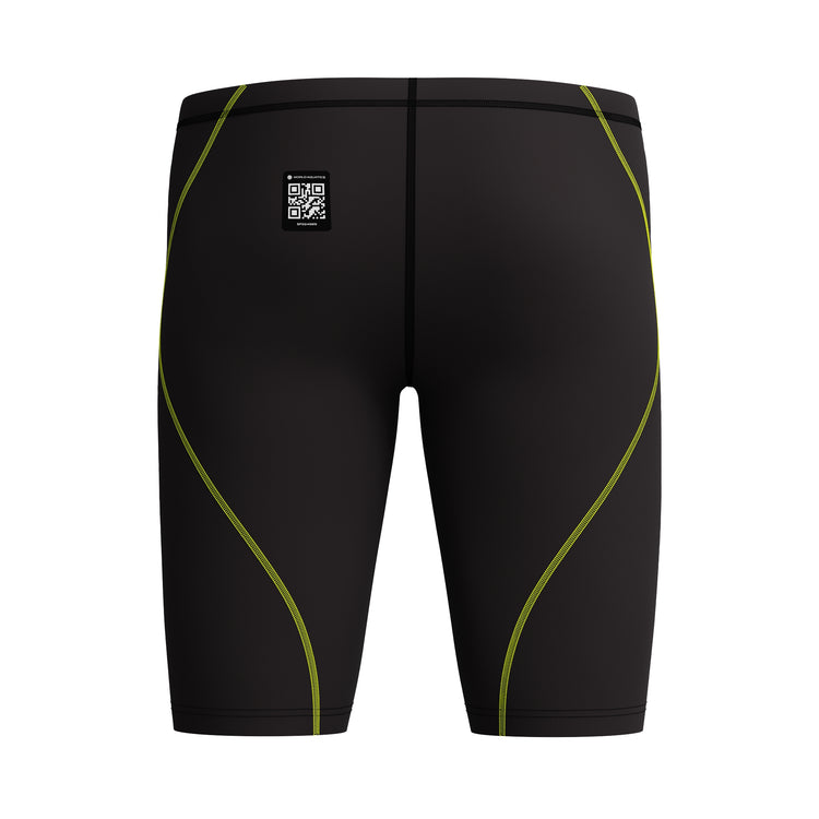 Speedo Men's Fastskin Hyperspark Swim Jammer Black