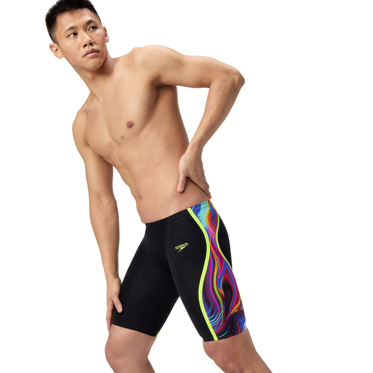 Speedo Men's Fastskin LZR Pure Intent 2.0 Swim Jammer black/molten blur
