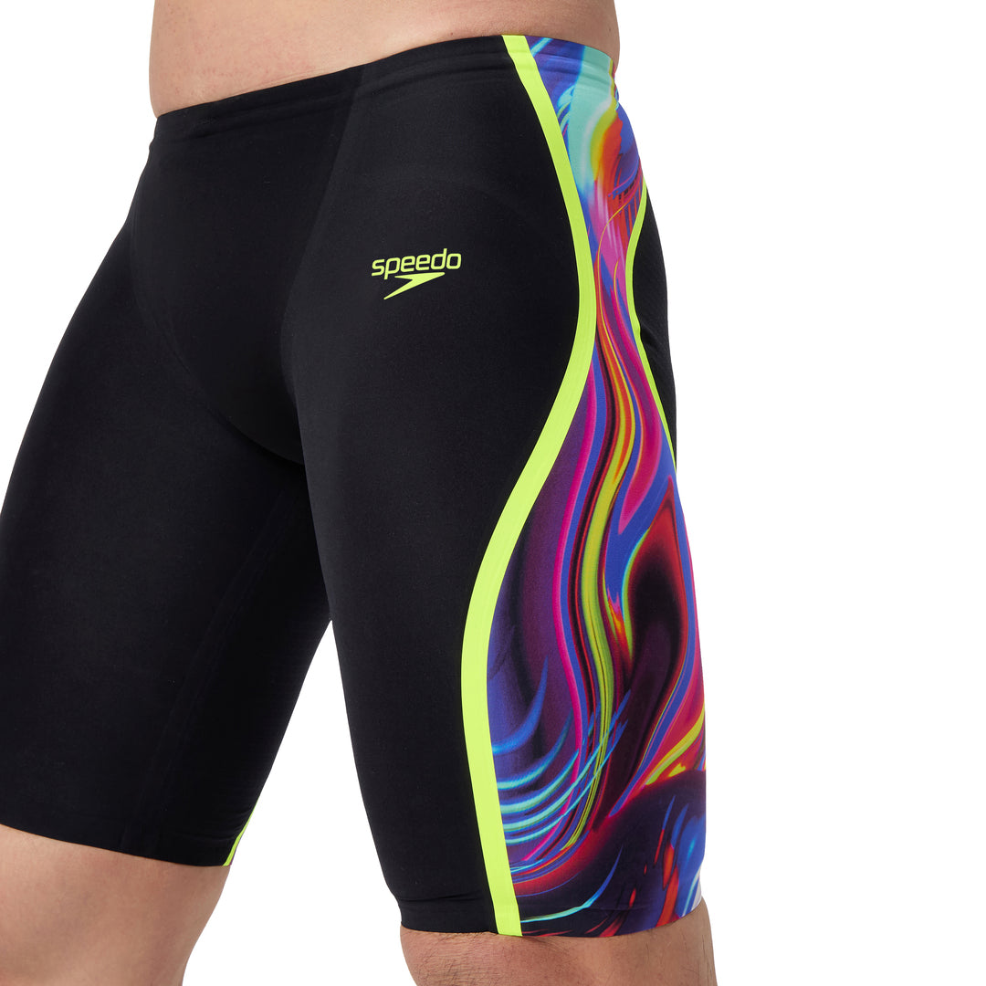 Speedo Men's Fastskin LZR Pure Intent 2.0 Swim Jammer black/molten blur