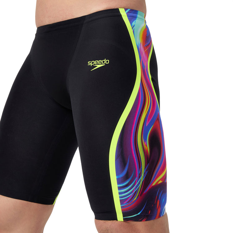 Speedo Men's Fastskin LZR Pure Intent 2.0 Swim Jammer black/molten blur