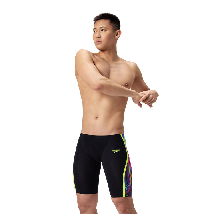 Speedo Men's Fastskin LZR Pure Intent 2.0 Swim Jammer black/molten blur