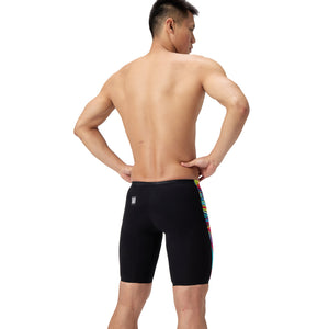 Speedo Men's Fastskin LZR Pure Valor 2.0 Swim Jammer black/ molten blur