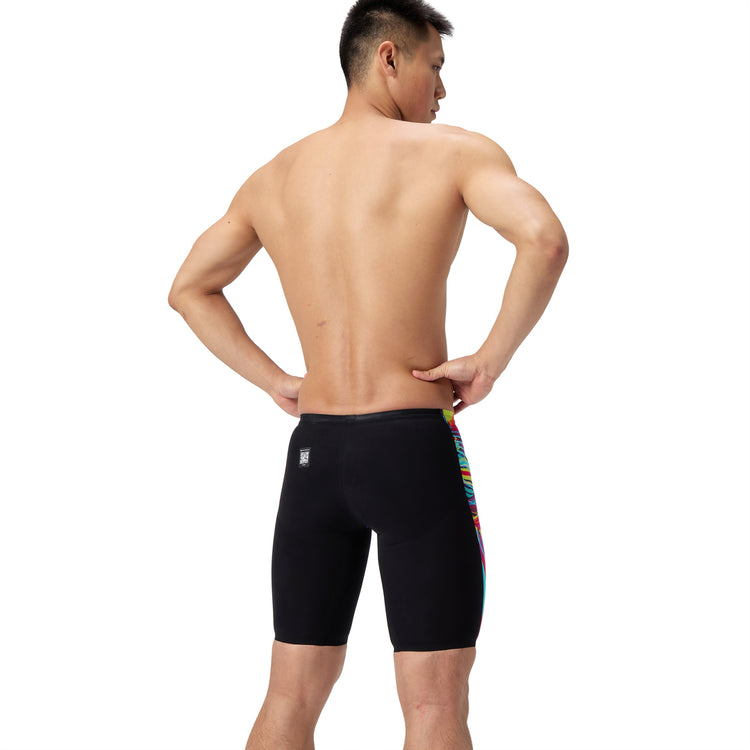 Speedo Men's Fastskin LZR Pure Valor 2.0 Swim Jammer black/ molten blur