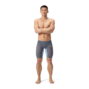 Speedo Men's Fastskin LZR Pure Valor 2.0 Swim Jammer grey/ blue
