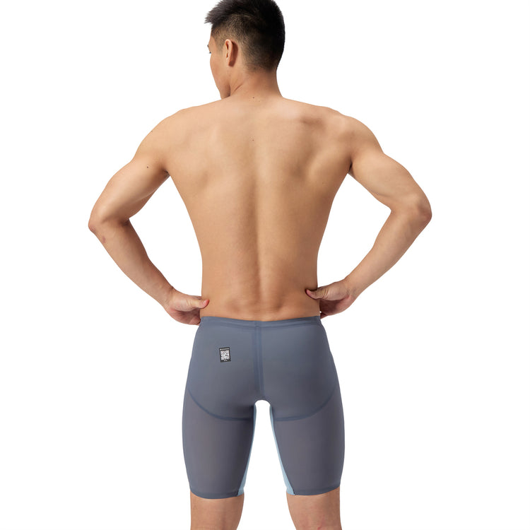 Speedo Men's Fastskin LZR Pure Valor 2.0 Swim Jammer grey/ blue