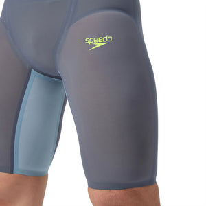 Speedo Men's Fastskin LZR Pure Valor 2.0 Swim Jammer grey/ blue