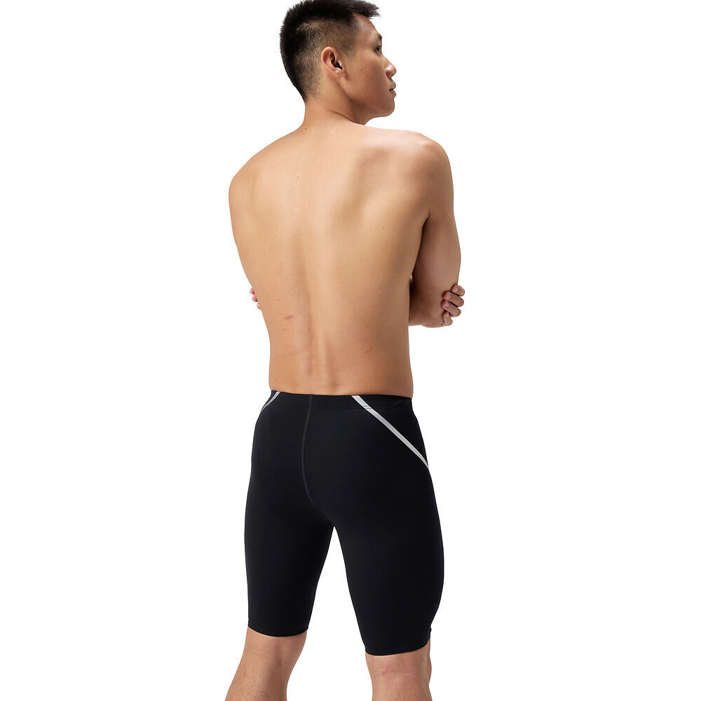 Speedo Men's Movement Swim Jammer Black/Silver