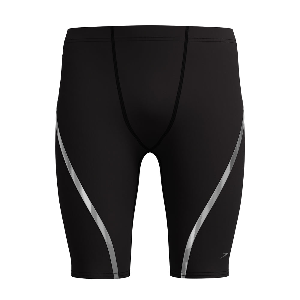 Speedo Men's Movement Swim Jammer Black/Silver