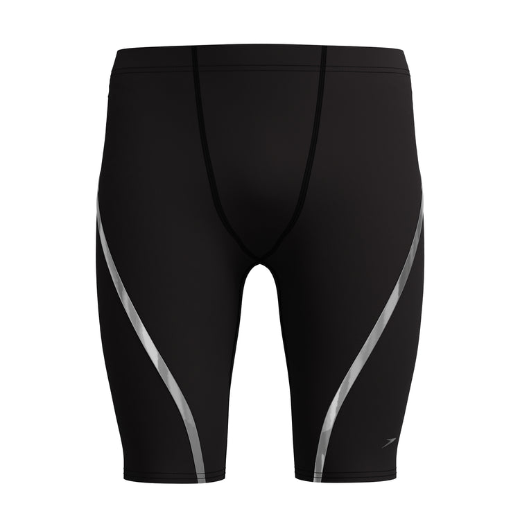 Speedo Men's Movement Swim Jammer Black/Silver