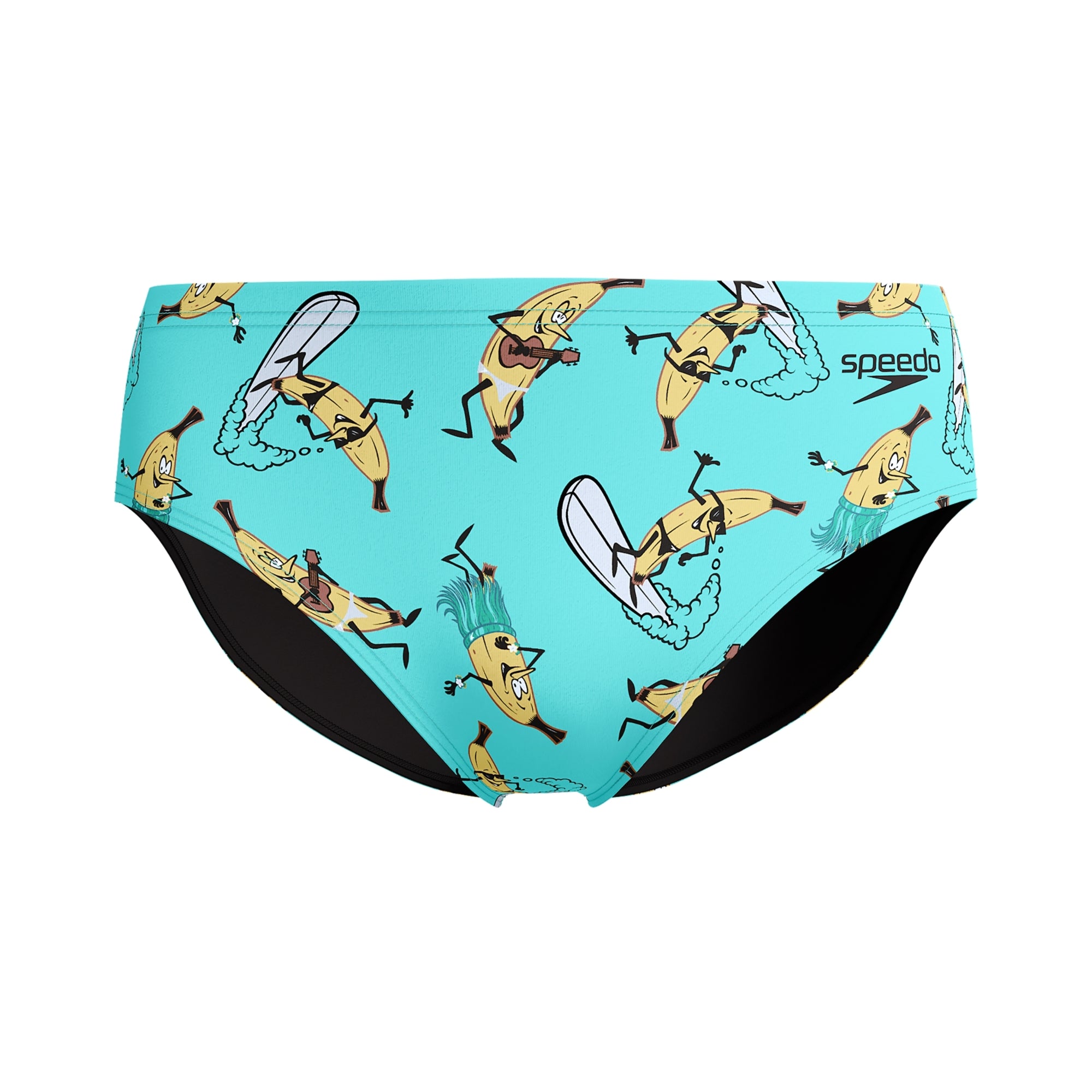 Speedo Men's Printed One Swim Brief Fun Bunch/Arctic Glass