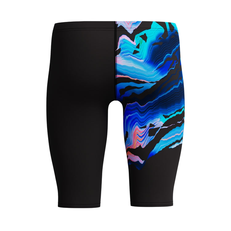 Speedo Men's Printed Swim Jammer canyon ombre/ black