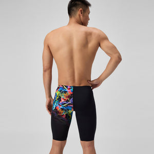 Speedo Men's Printed Swim Jammer Static Volta/Black 