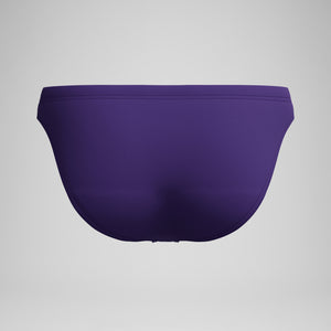 Speedo Men's Solid Swim Brief Acai Purple