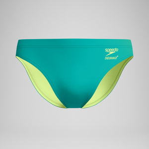 Speedo Men's Solid Swim Brief Turquoise Gem