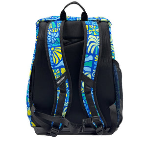 Speedo Printed Team Bag Swim Backpack Summer Stamp Deep Sapphire