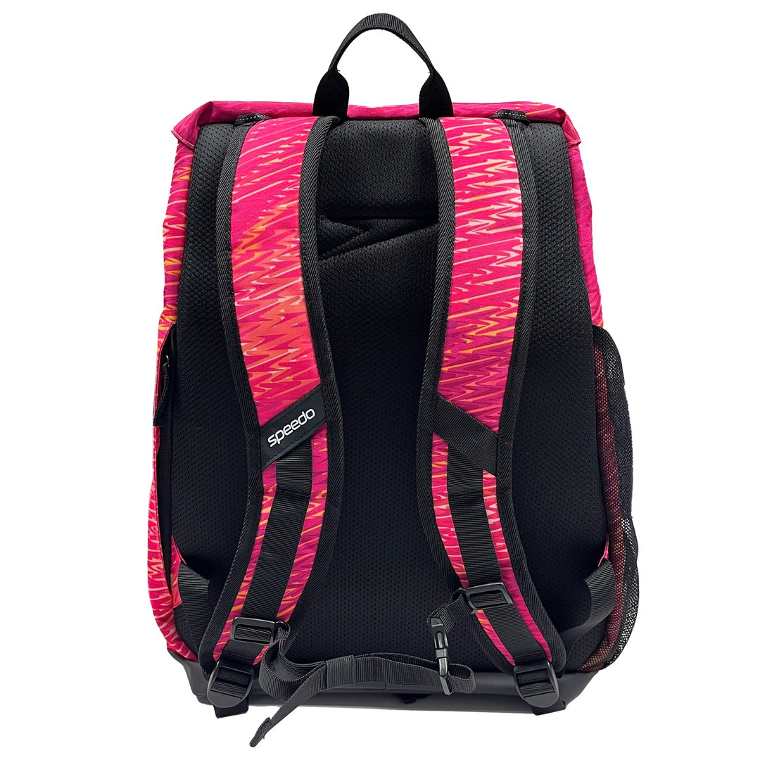 Speedo Printed Team Bag Swim Backpack Opaline Margarita Pink