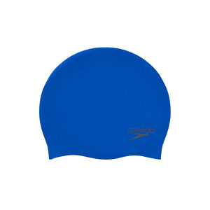 Speedo Silicone Swim Cap neon blue