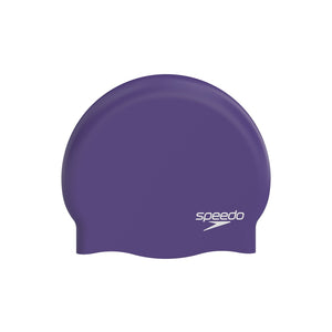 Speedo Silicone Swim Cap purple